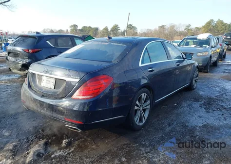 2015 Mercedes-Benz S 550 4Matic z USA, uszkodzony, nr VIN WDDUG8FB5FA095927